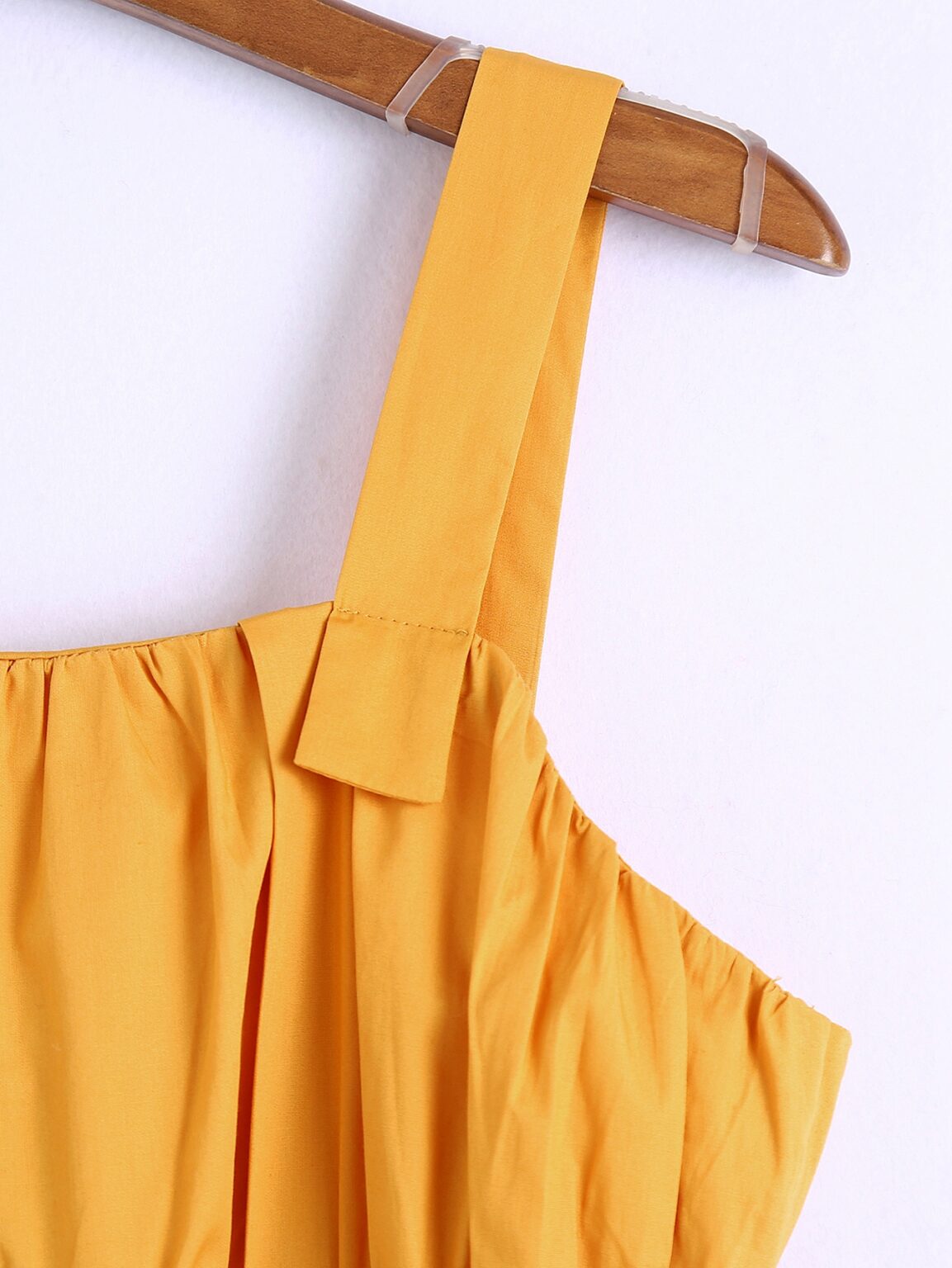 Spring Women Elastic Waist-Tightening Cami Dress - Image 4