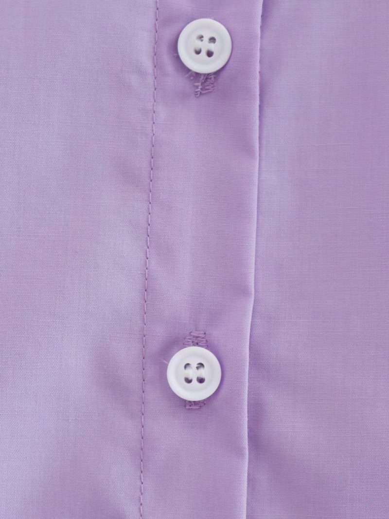 Summer Women Clothing Trendy Color Loose Cardigan Shirt Chic - Image 5