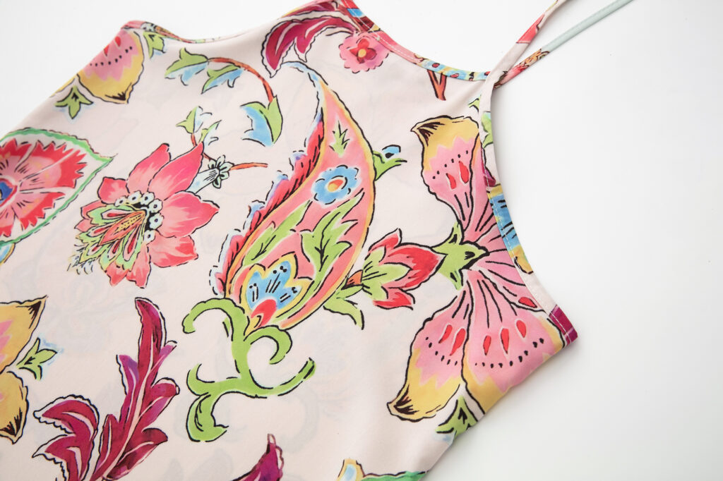 Summer Women Clothing Retro Casual Printed Draped Dress Trendy - Image 4