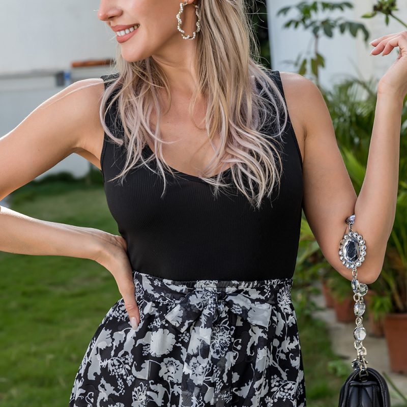 Women Clothing Summer Sleeveless Vacation Maxi Dress Ladies Mid-Length - Image 2