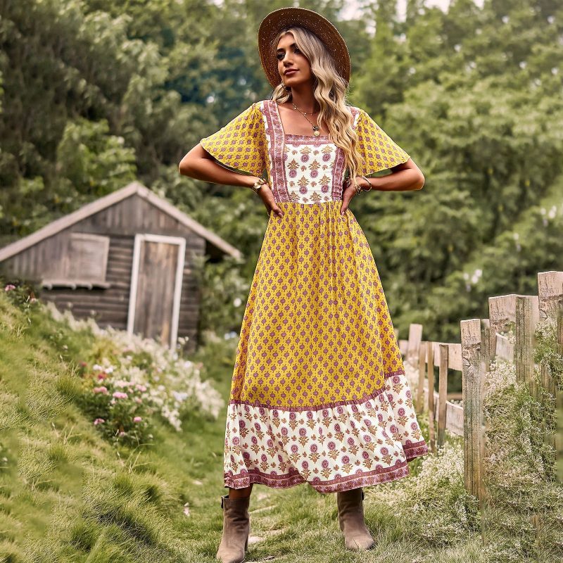 Design Bohemian Casual Women Dress Spring Summer - Image 3