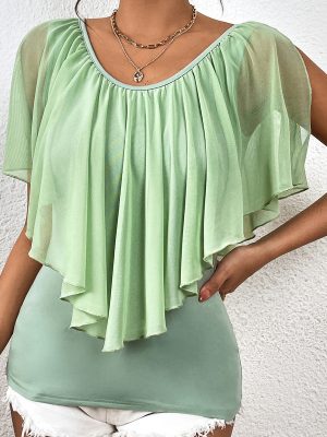 Thin Blouse Summer Cool Women Clothing