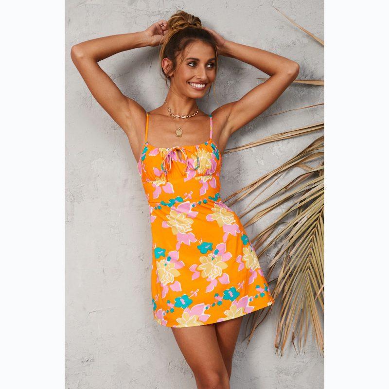Summer Sexy Personalized Floral Printing Slip Dress - Image 2