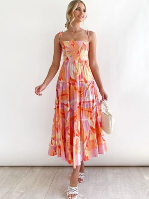 Summer Women  Clothing Sexy Solid Color/Printed Strap Bohemian Dress