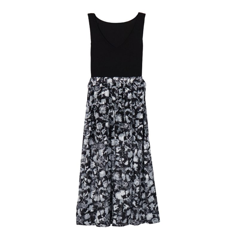 Women Clothing Summer Sleeveless Vacation Maxi Dress Ladies Mid-Length - Image 4