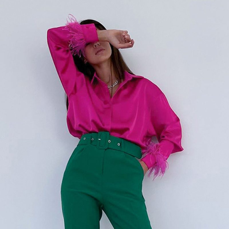 Summer New Fashion Casual Shirt All-Matching Women Wear - Image 2