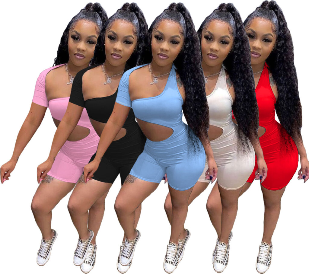 Jumpsuit Sexy Cutout Sports Slim Fitting Jumpsuit - Image 2