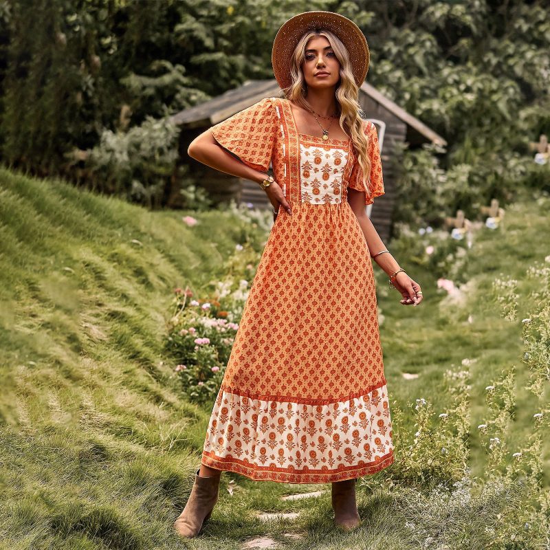 Design Bohemian Casual Women Dress Spring Summer - Image 2