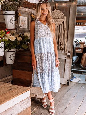 Summer Cami Dress Women Shiying Loose Casual Dress