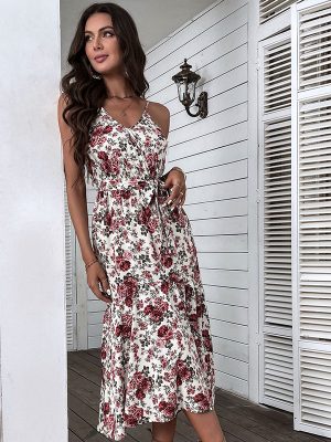 Summer Cami Dress sexy Sexy Beach White Dress