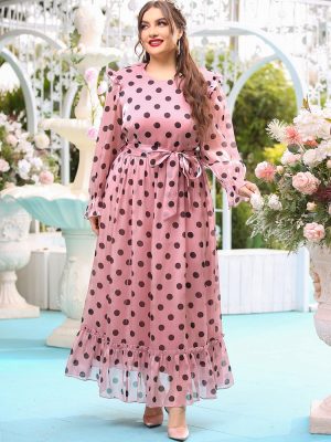 Plus Size Clothes Dress Women Middle East Arab