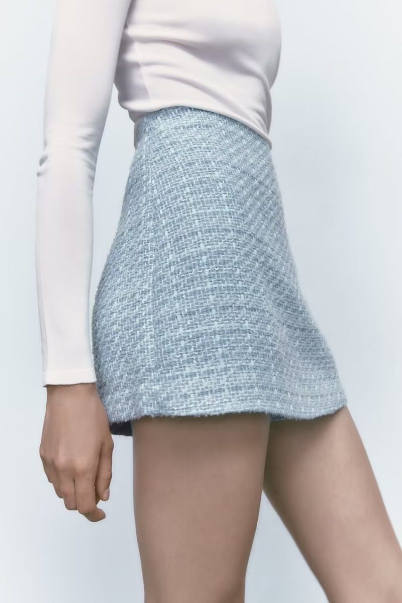 Women Clothing Texture Short Casual Blazer Suit Set - Image 3