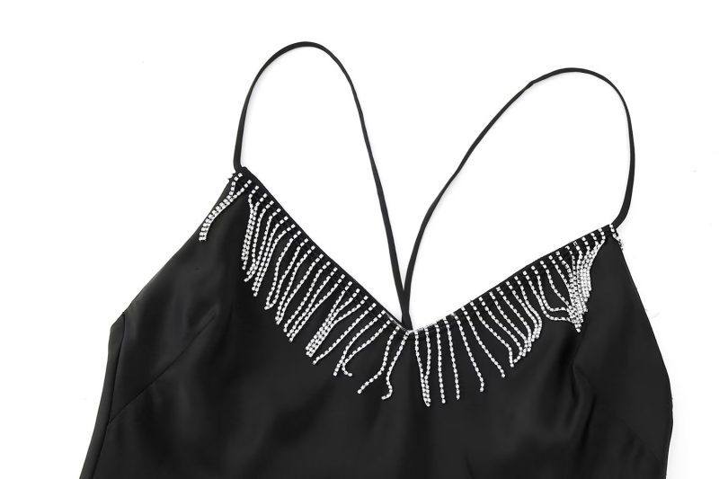 Summer Women Clothing Fashionable Sexy Bright Tassel Camisole Small Vest - Image 3