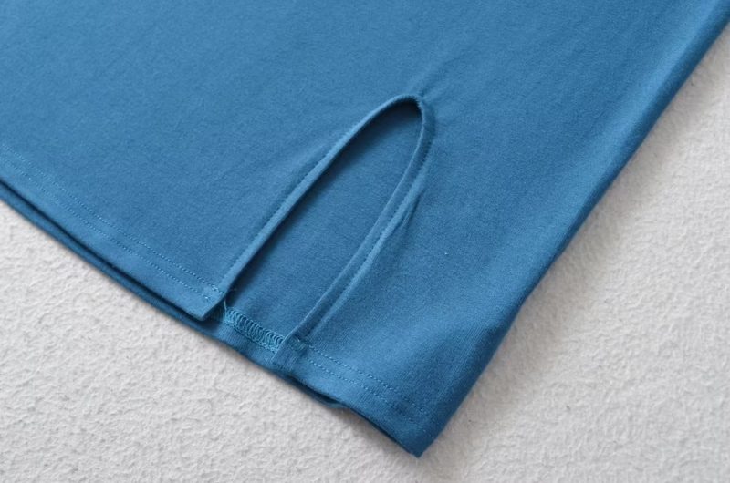 Spring Summer Sexy Halter Off The Shoulder Slim Dress Backless Hip Dress - Image 11