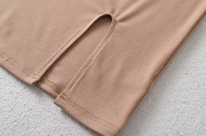 Spring Summer Sexy Halter Off The Shoulder Slim Dress Backless Hip Dress - Image 15