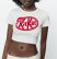 Summer Women  Clothing Printed round Neck Short Sleeve Short T shirt