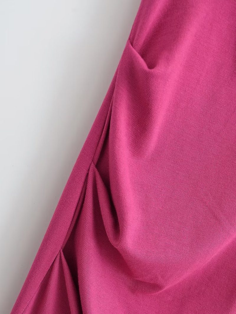 Sexy Sexy Pleated Boning Corset Strap Dress Summer Waisted Slim Fit Package Hip Dress - Image 12
