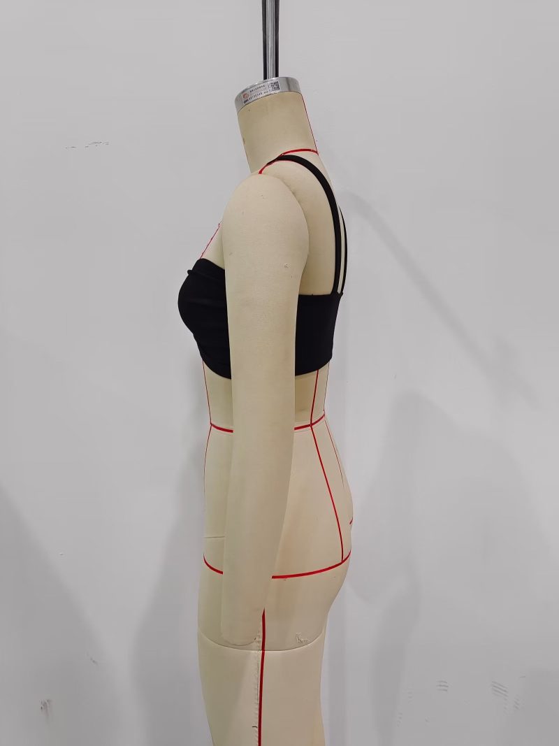 Sexy  Backless Cropped Halter Bow Collar Tube Top Short Type Top - Image 6