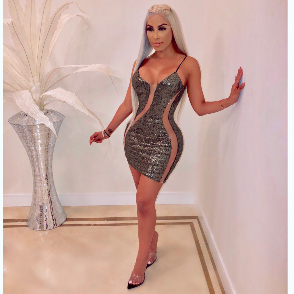 Sexy Sequ Dress Bodycon Dress - Image 7
