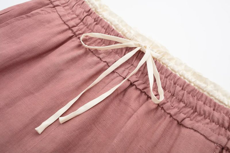 Slim Fit Slimming Top Casual Simple Waistband Soft Vest Cold Solid Color Comfort Vest Set - Image 11