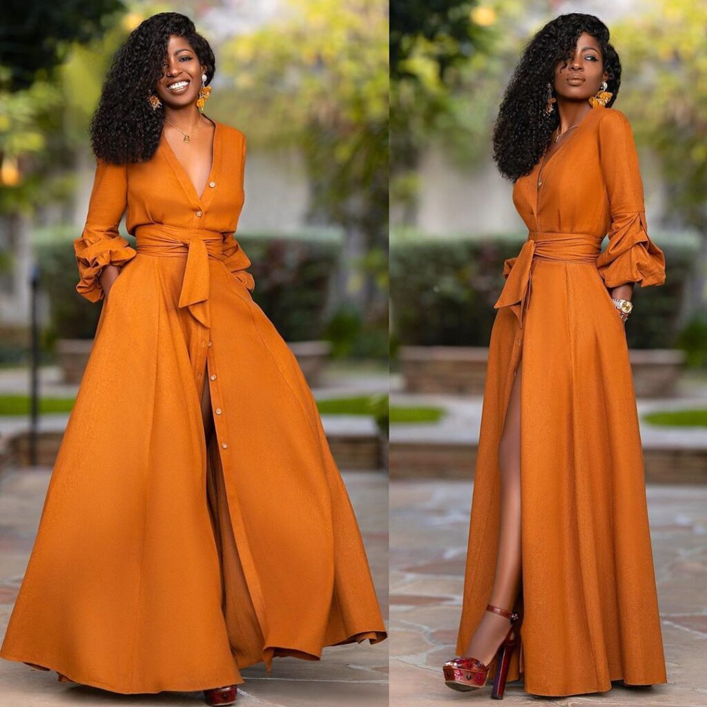 Women Deep V Plunge Waist Tight Cardigan Dress - Image 2