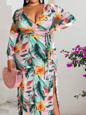 Plus Size Fall winter plus-size dress