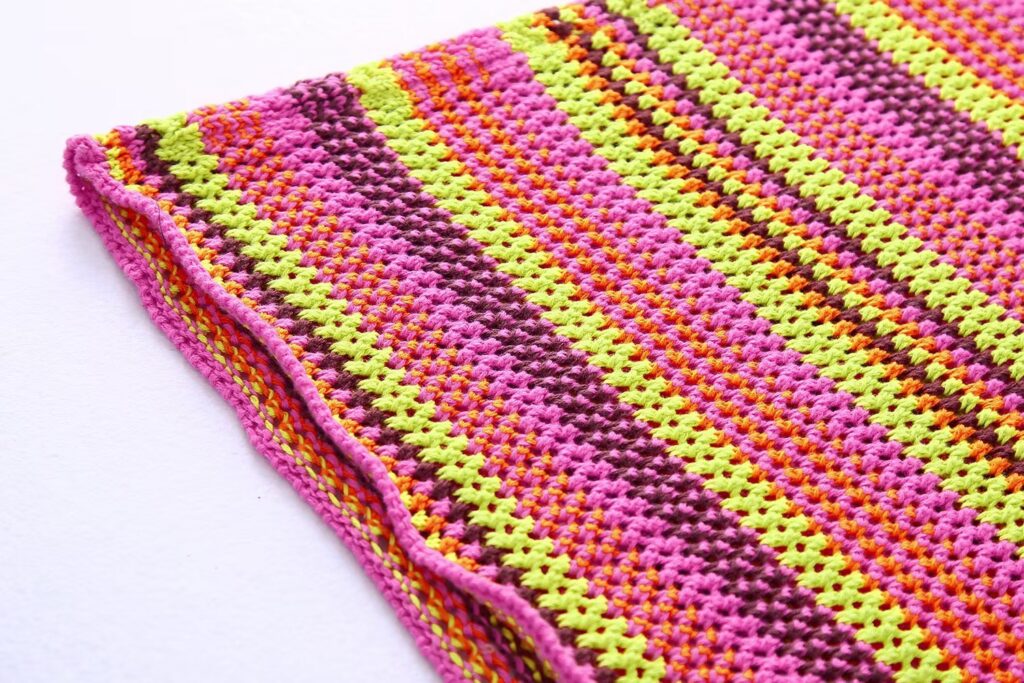 Women Striped Knitted Dress - Image 5