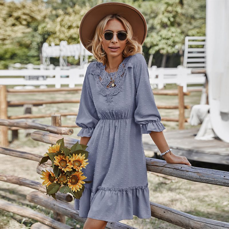 Waist Slimming Dress Summer Casual - Image 3