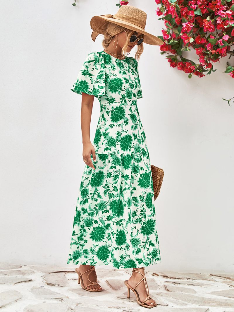 Copper Leakage Tied Dress - Image 4