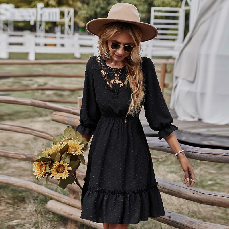 Waist Slimming Dress Summer Casual - Image 4