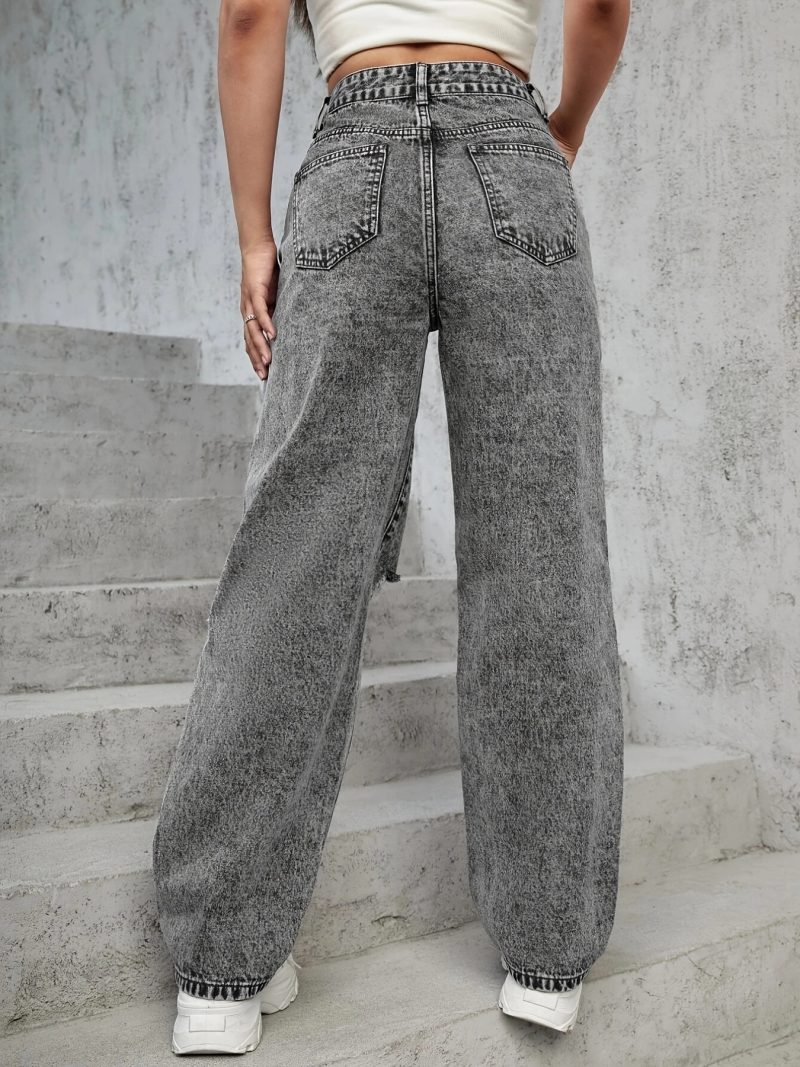 Jeans Women Ripped Jeans - Image 4