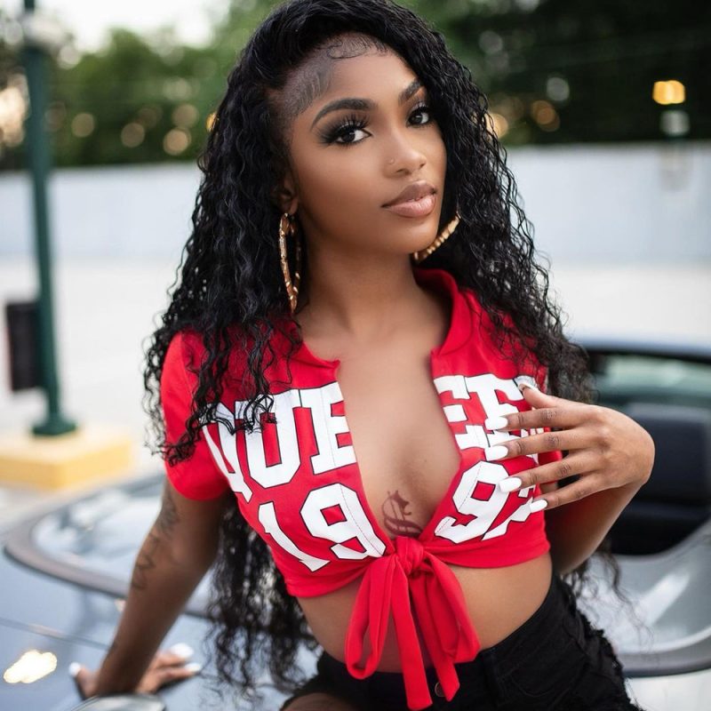 Women Clothing Summer Adhesive Cement Hollow Out Cutout Short Sleeve Lace up Sexy T shirt Top - Image 4