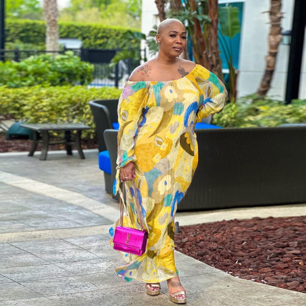 Plus Size Sexy Slim Print Dress - Image 4