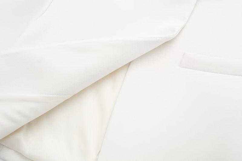 Women Solid Pocket Short Blazer Elegant - Image 13