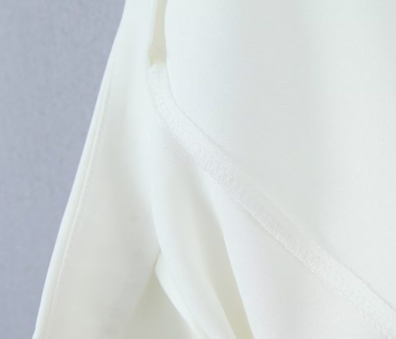 Spring Summer High Waist Slimming Hip Skirt Skirt Slit on Both Sides Ultra Short Wrapped Skirt - Image 11