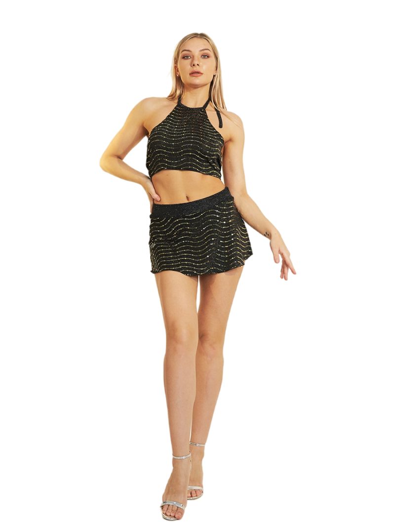 Women Clothing All Match Loose Expansion Skirt Sexy Miniskirt Sexy Outfit Performance Wear Elastic Waist Skirt - Image 11