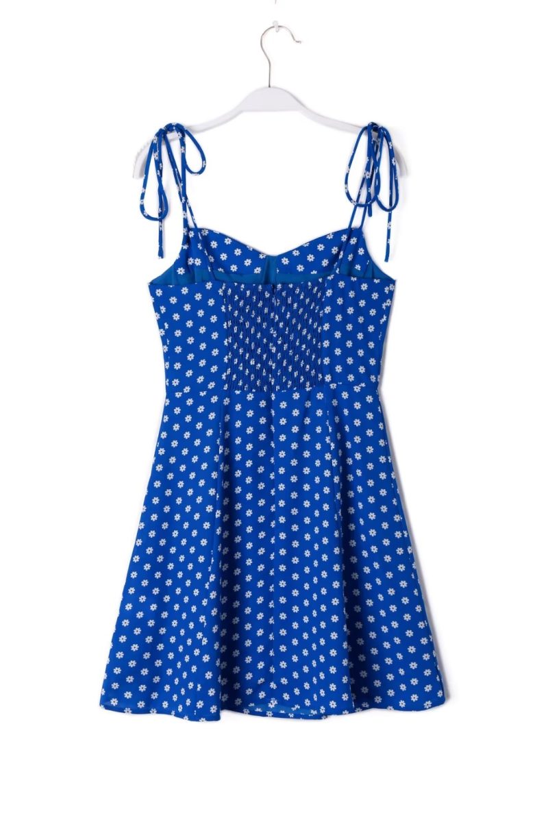 Summer Wind Women Printed Slim Strap Dress - Image 2