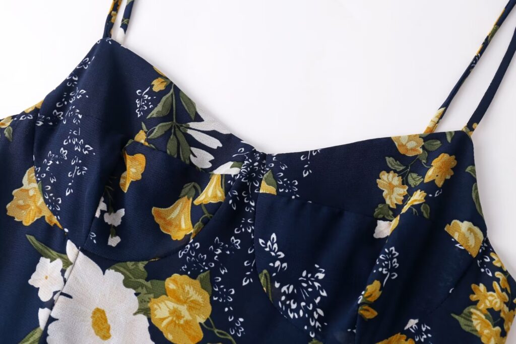 Sexy Tube Top Printing Slip Dress Women Clothing High Waist Slim Midi Dress Boho Summer Outfits - Image 4