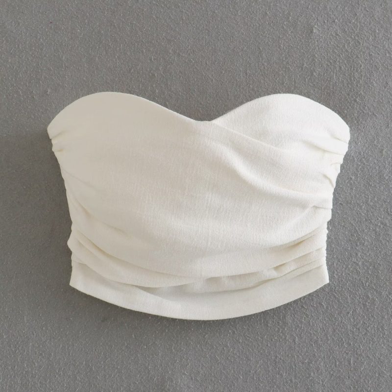 Women Clothing Sexy Slim Short Top - Image 3