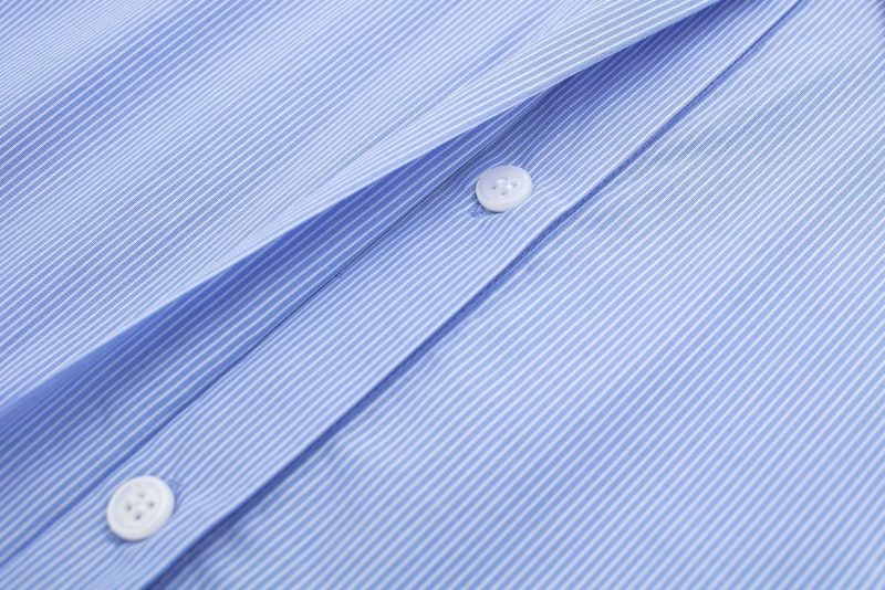 Summer Women Clothing Collared Curling Short Sleeve Poplin Short Shirt - Image 12