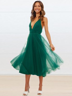 Summer New Cami Dress Sexy Mesh Elegant Dress Dress Bridesmaid Dress