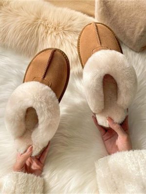 Vanessas New Winter Women’s Warm Home Plush Slippers