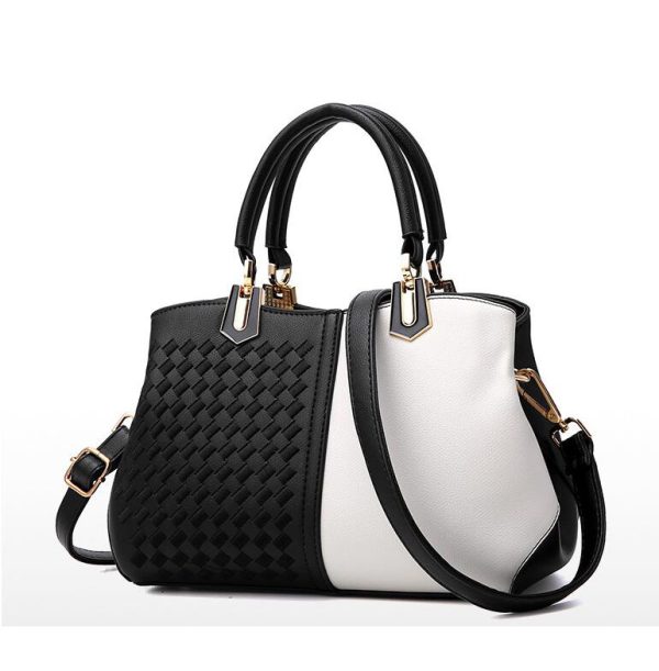 Brand Luxury Handbags Women Bags Pu Leather Lady Fashion Zipper Messenger Bag Female Plaid Shoulder Bags Casual Tote