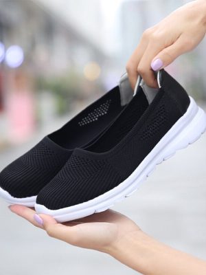 Vanessas Women’s Loafers Slip On Casual Sneakers