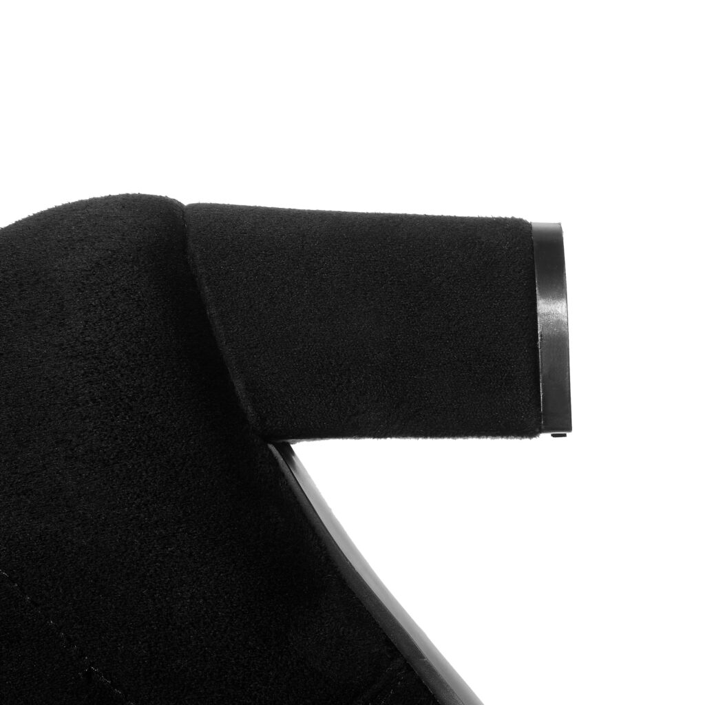 Vanessa's Women Over The Knee High Boots Square High Heel Women Shoes - Image 3