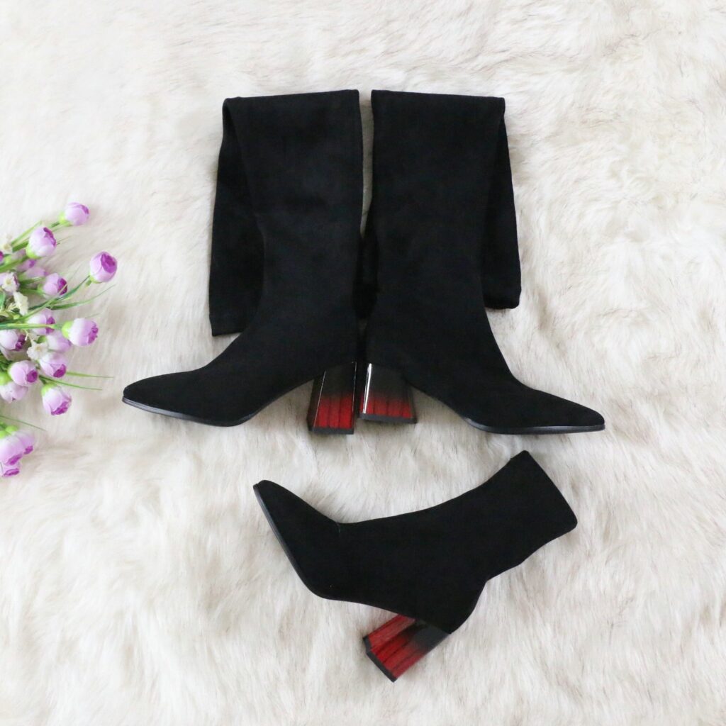 Vanessa's Sexy Pointed Toe Over The Knee Women Boots - Image 5