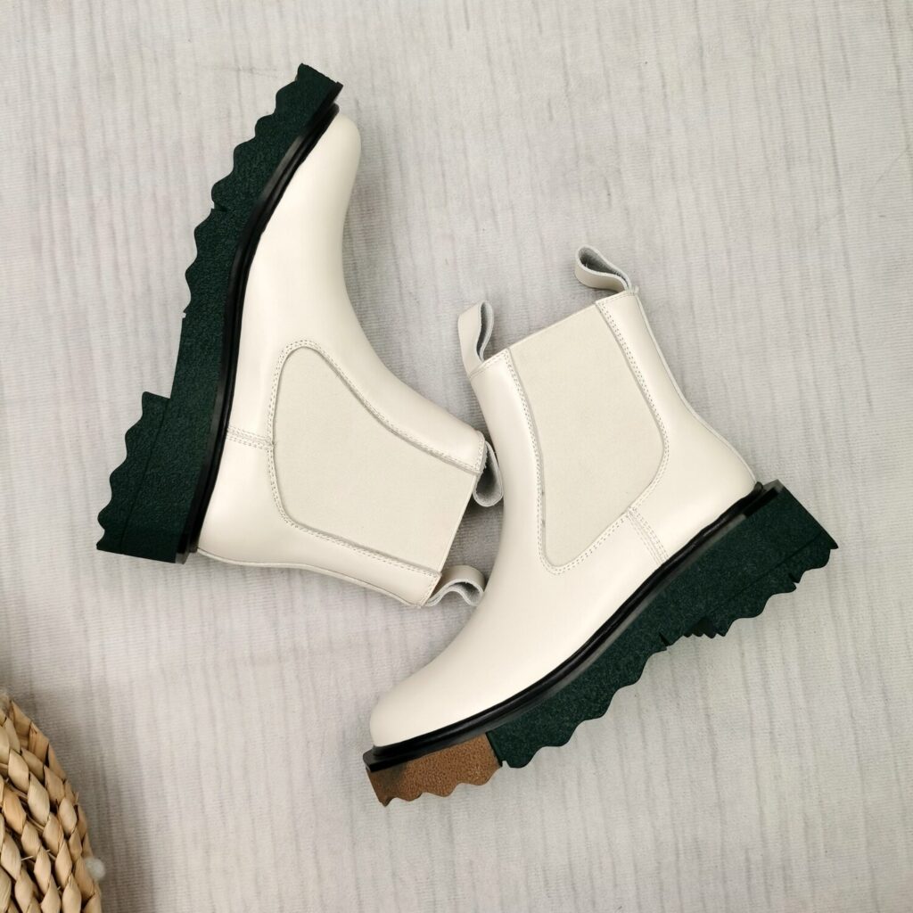 Vanessa's Fashion Ankle Boots Slip On Cow Short Boots 34-40 - Image 2