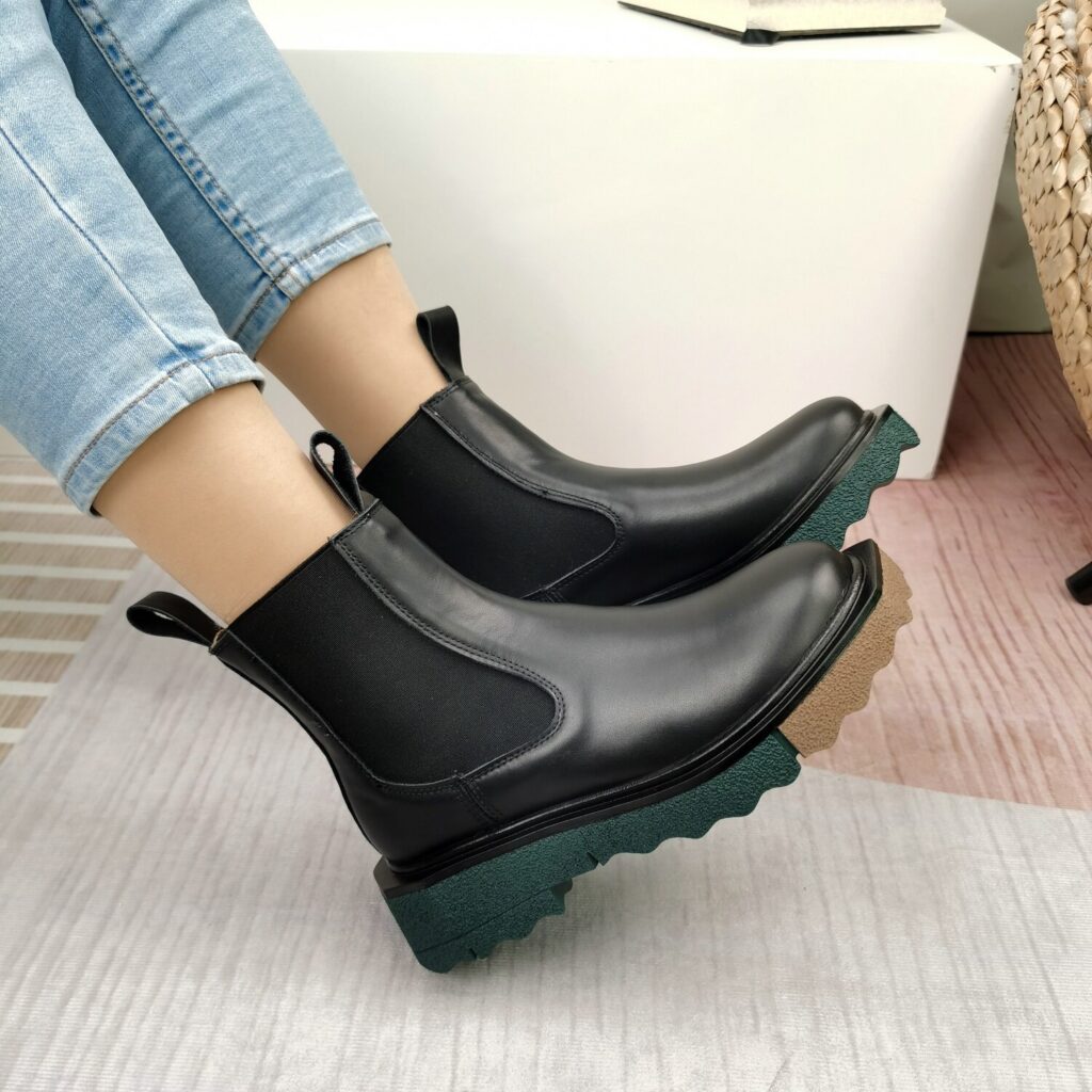 Vanessa's Fashion Ankle Boots Slip On Cow Short Boots 34-40 - Image 3