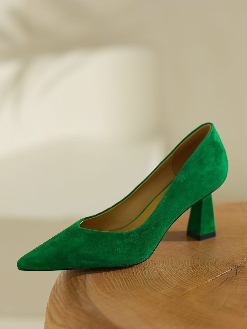Vanessa's Wedding Spring Summer Women Shoes Fashion High Heels Genuine Leather - Image 4