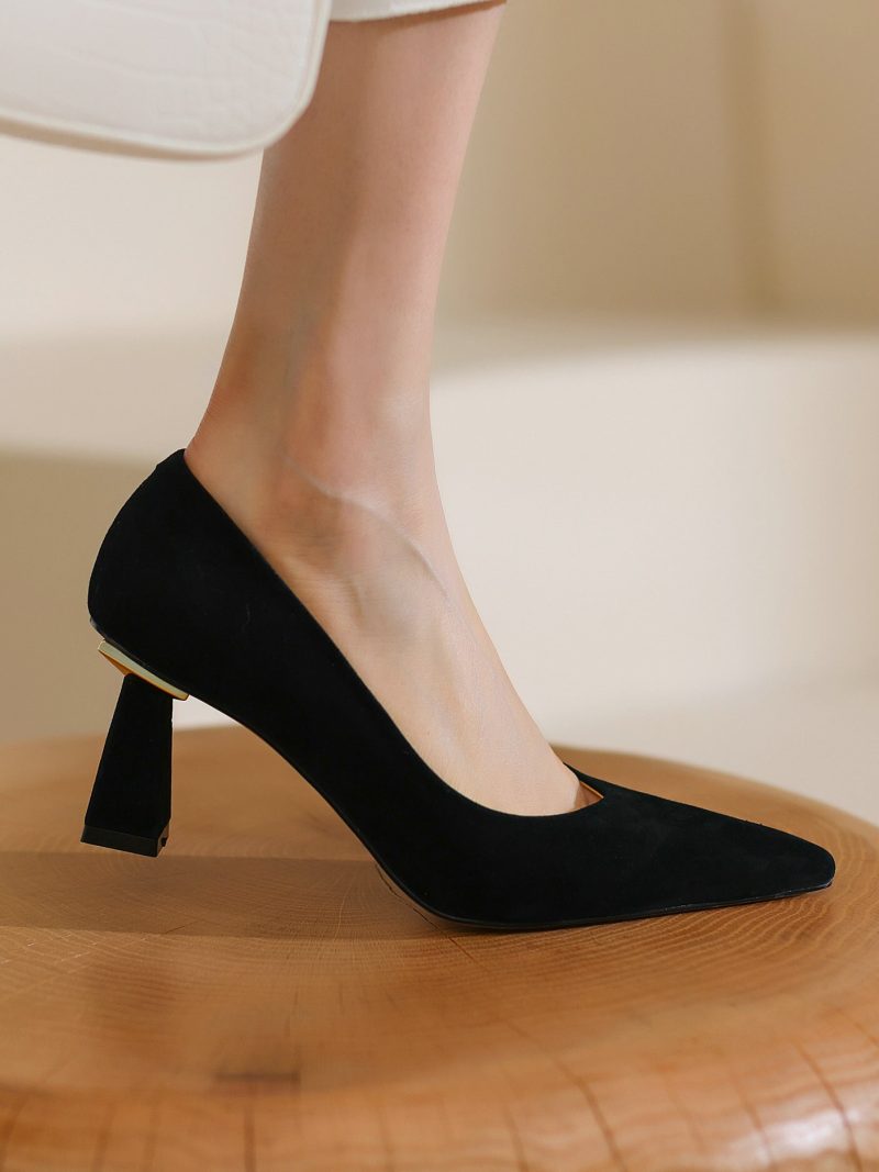 Vanessa's Wedding Spring Summer Women Shoes Fashion High Heels Genuine Leather - Image 6
